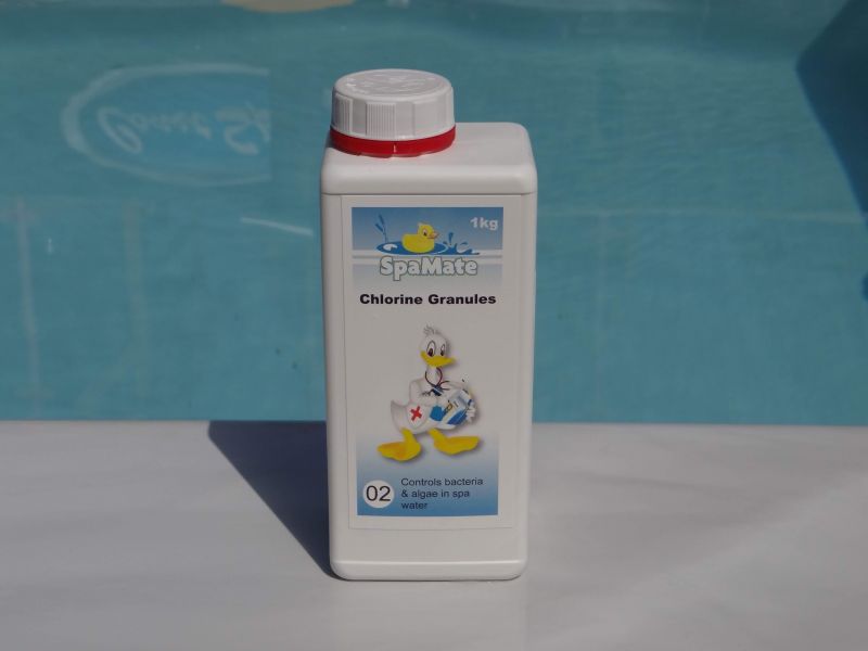 SpaMate Chlorine Granules 1kg Hot Tubs & Swim Spas St.Albans